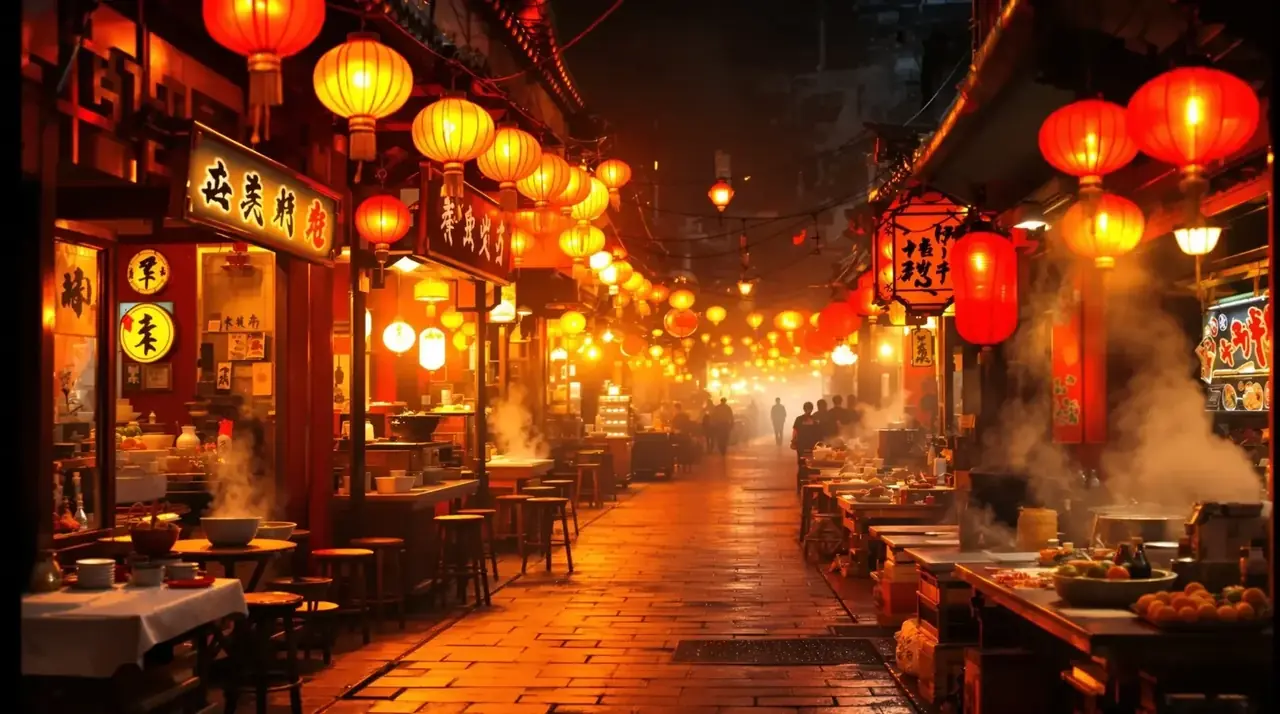 舌尖上的老街 高清横幅